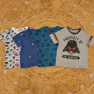 Lots of Star Wars + Avengers Tees
